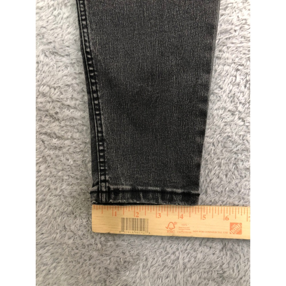 Zara Jeans Women 6 (26x28) Black NWT Super Elastic Hi-Rise Shaper Ankle Length - Picture 9 of 11
